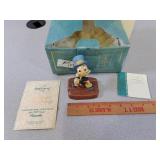 NIB- Jiminy Cricket Figurine, Walt Disney 1993