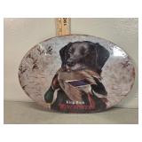 Winchester oval metal sign "King Buck"