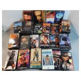 VHS: Braveheart,  Pulp fiction,  Swordfish,  ET &