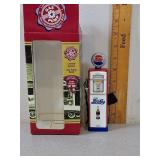 NIB- Die-Cast Gas Pump Bank, Pepsi-Cola 1950