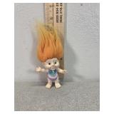 Troll doll orange hair playsuit purple