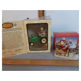 John Deere & Santa Christmas Decor