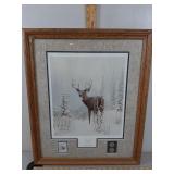 > Leo Stans "Winter Wonder" art 20.5 " x 25"