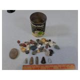 Rocks & Arrowheads Pieces