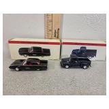 Die cast Ford Thunderbird and F100