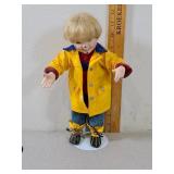 12" Vintage Doll, Mr Mischief Porcelain by Joyce