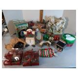 Mistletoe,  coal & Christmas Decor