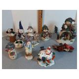 Snowman figurines: Crazy mountain +