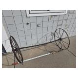 Wagon wheel set, see photos for measurements