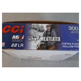 300 rds CCI 22 LR ammo JHP ammunition