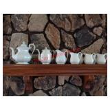 WHITE HOMER LAUGHLIN ROYAL GUEST PITCHER SET