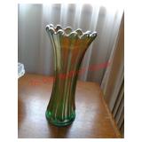 CARNIVAL GLASS VASE