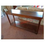 WOOD SOFA / HALL TABLE