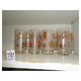 13 GOLD LEAF GLASSES