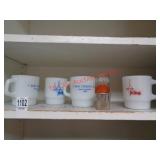 T-BONE, FEEDLOT MUGS - ANCHOR HOCKING
