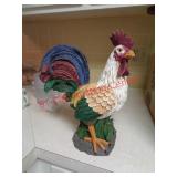 13" ROOSTER CHICKEN DECO