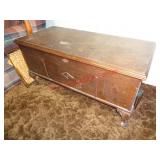 COLONIAL RED CEDAR CHEST - NEEDS TLC