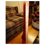 AMBERINA GLASS VASE