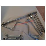 SNAP-ON EXT, BREAKER BAR, CRAFTSMAN SPEED WRENCH +