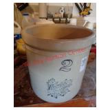 2 GAL WESTERN CROCK