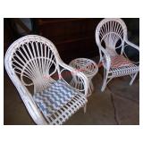3 PC RATTAN PATIO SET