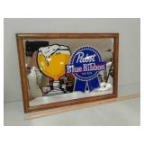 > Vintage Pabst Blue Ribbon beer advertising