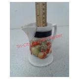 Painted creamer pitcher made in Germany