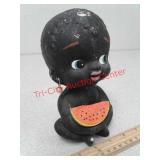 Black American bobblehead Bank