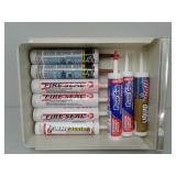 9 tubes new caulking - good usable condition, has