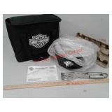 New Harley-Davidson BBQ grill with utensils and