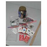 Advertising pens, matchbooks, Northwest Orient