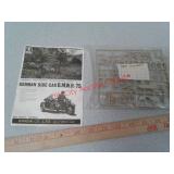 Bandai German Sidecar model kit Nazi swastika