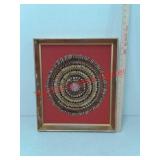 Norman Pierce pheasant feather art "The Circle of