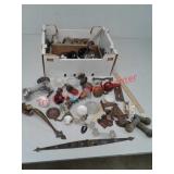 Vintage Hardware - glass door knobs / handles,