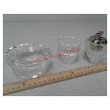 Swarovski Crystal cigarette lighter, shot glass,