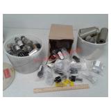 Several vintage radio tubes and more
