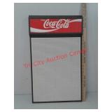 Coca-Cola advertising menu board