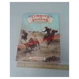 1976 Cowboys and Indians Illustrated history book