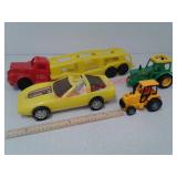 Vintage plastic toys - Eldon Auto Transport,
