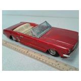 Vintage Ford Mustang metal car toy made in Japan