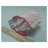 Budweiser beer Nebraska cardboard coasters new in