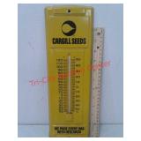 Metal Cargill seeds thermometer