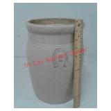 Macomb Pottery 2 gallon crock churn