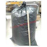Large bag full of styrofoam packing peanuts