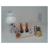 6 oil lamps