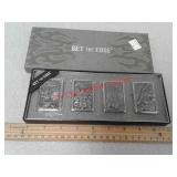 New American Legend 4 pack cigarette lighters