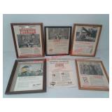 6 Pioneer Seed corn & Garst & Thomas advertising