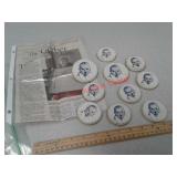 Gerber baby food lids and newspaper article