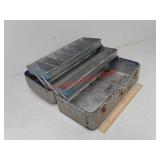 Vintage Union chests watertight metal tackle box