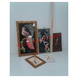 Mexican feather art pictures